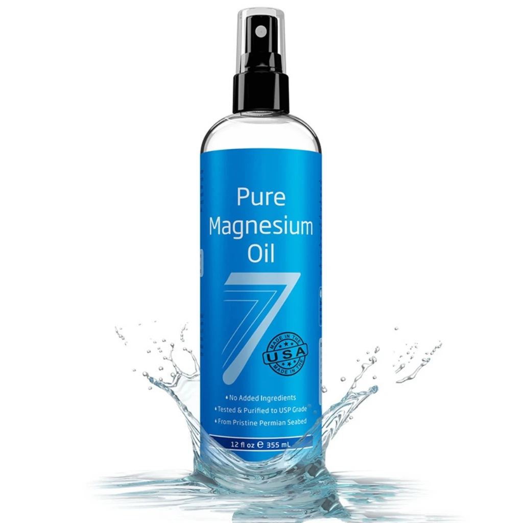 Analytical Pure Grade Magnesium Oil Spray Muscle Stress Anxiety Relaxing Organic Customize Private Label Natural Mist