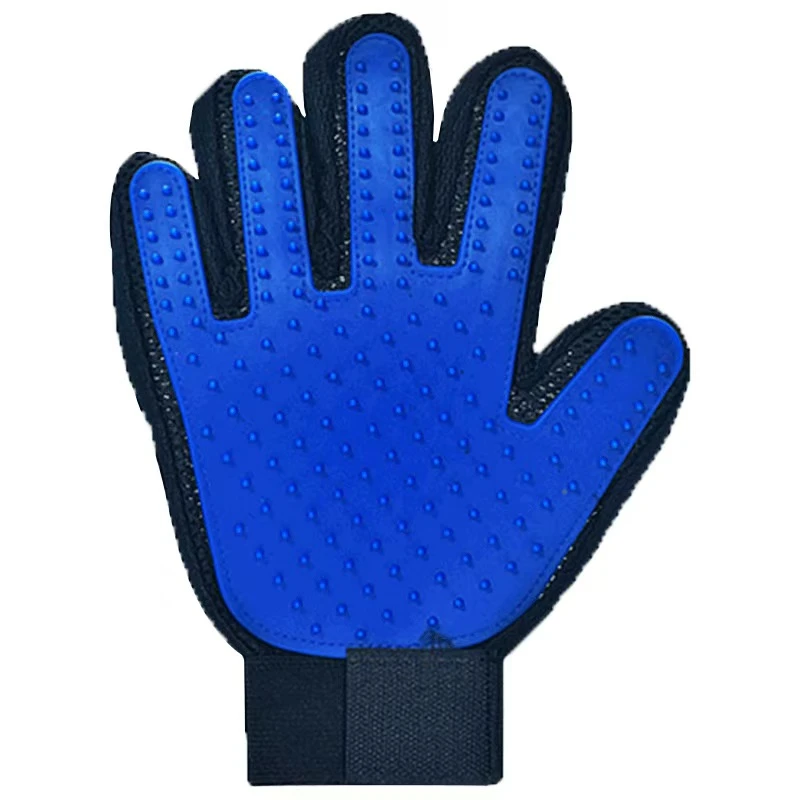 Pet Cat Cleaning Gloves Pet Grooming Massage Gloves Silicone